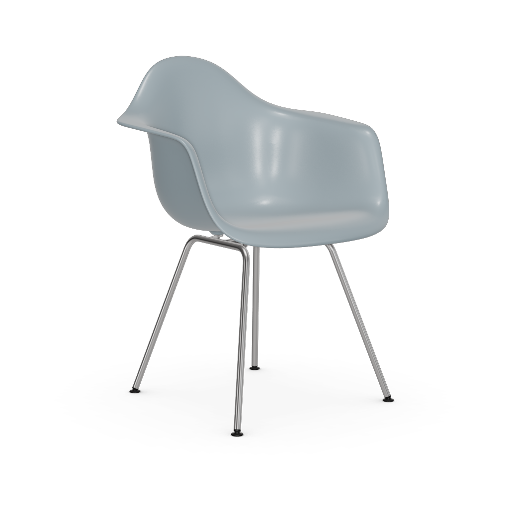 Eames Plastic Armchair DAX (without upholstery) by Vitra