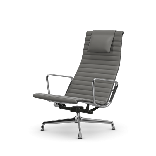 Aluminium Chair EA 124 – Lounge (Cover material - Fabric Leather)