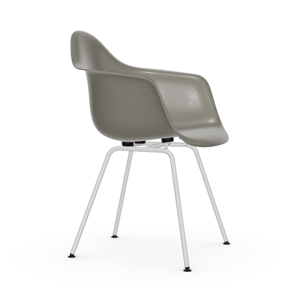 Eames Fiberglass Armchair DAX (without upholstery) by Vitra