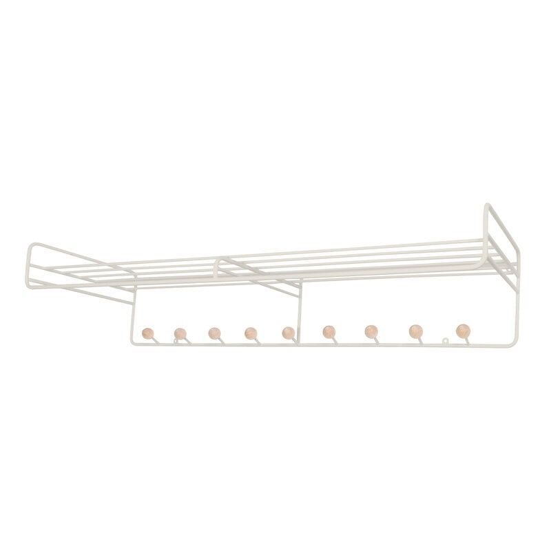 Bill hat rack by Maze #L, silk grey #