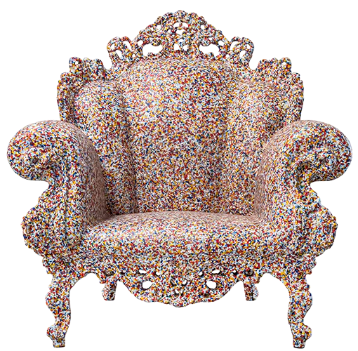 MAGIS PROUST - Polyethylene armchair with armrests by Magis