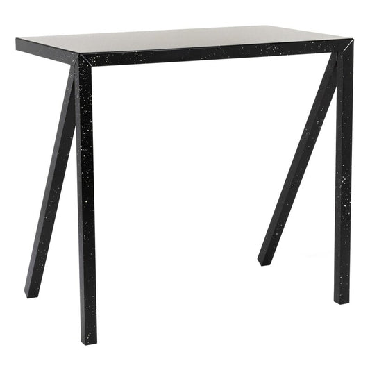 Bureaurama high table by Magis #102,5 cm, black - white splatter #