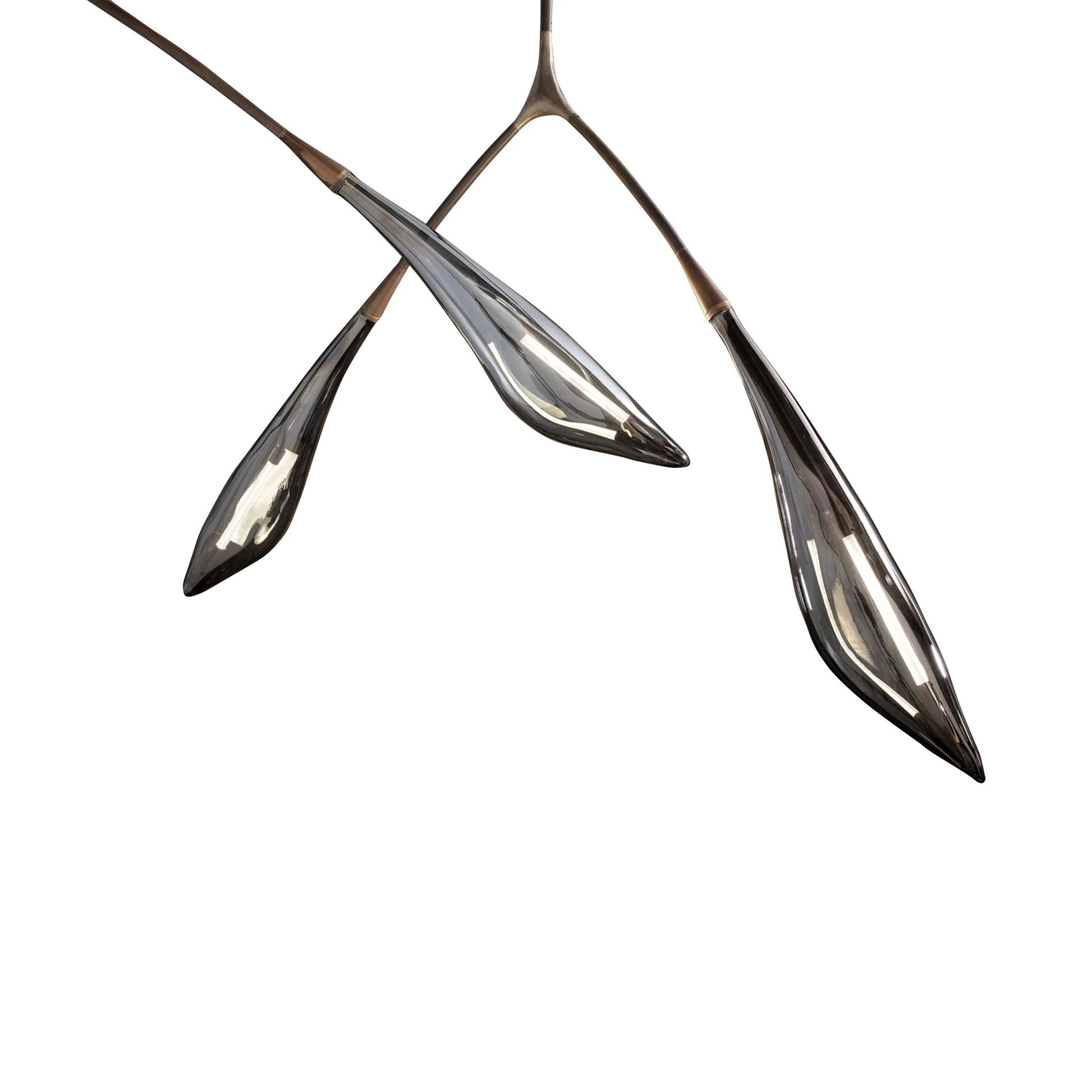 Maple - Brass Pendant Lamp by Henge