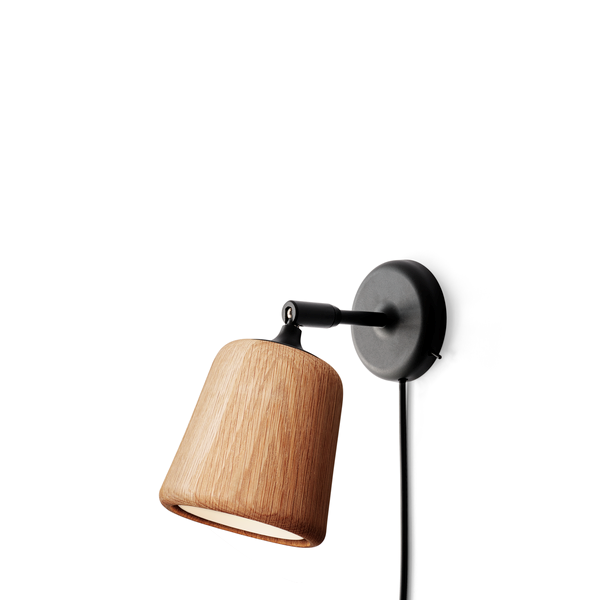 Material Wall Lamp by NEW WORKS #Natural Oak