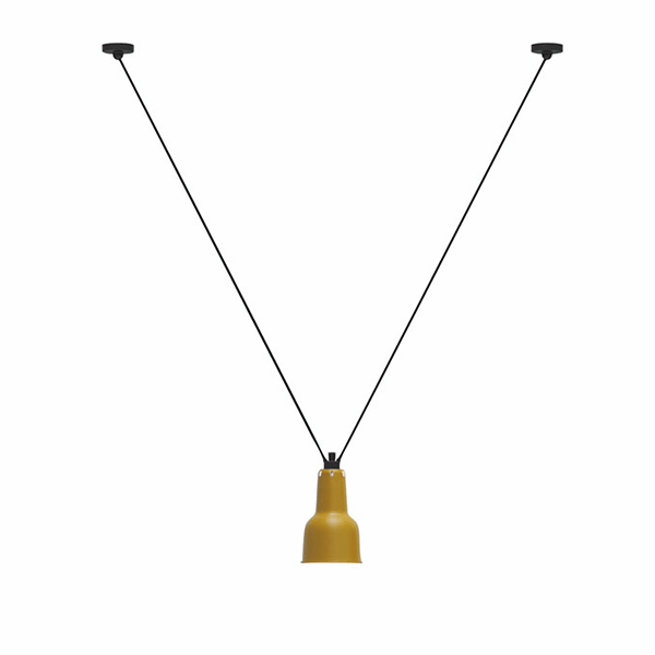 N323 OC Pendant Lamp by Lampe Gras #Mat Yellow
