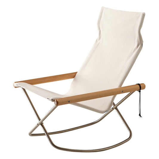 Nychair X rocking chair by Nychair X #beech - white #