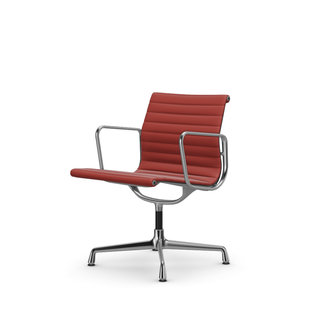 Aluminium Chairs EA 108 swivel – Conference (Cover material - Fabric Leather Premium F)