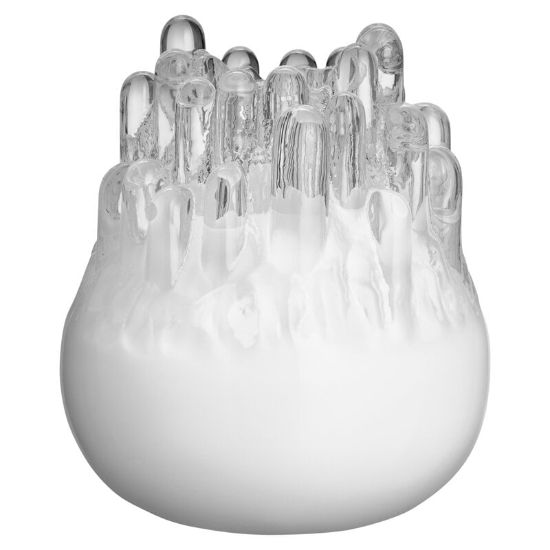 Polar votive candle holder by Kosta Boda #190 mm, white #