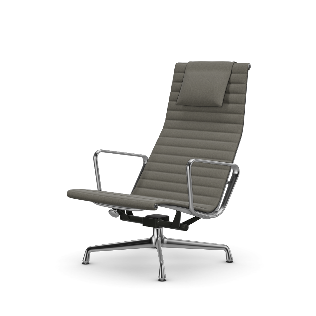 Aluminium Chair EA 124 – Lounge (Cover material - Fabric Hopsak)