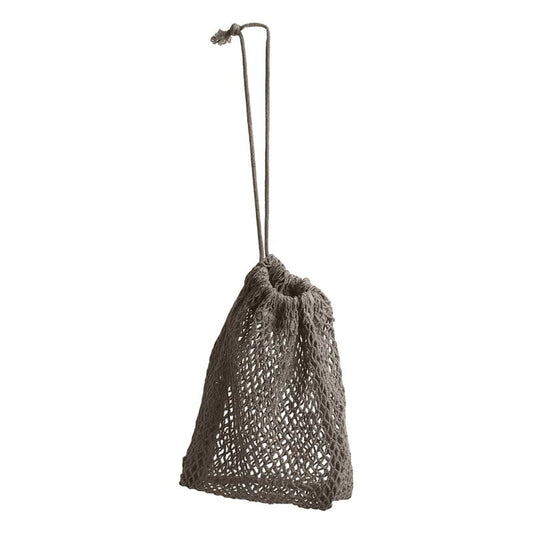 Net bag by The Organic Company #L, clay #