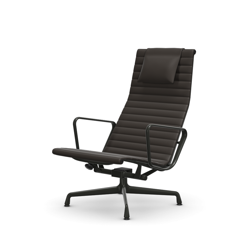 Aluminium Chair EA 124 – Lounge (Cover material - Fabric Leather Premium F)