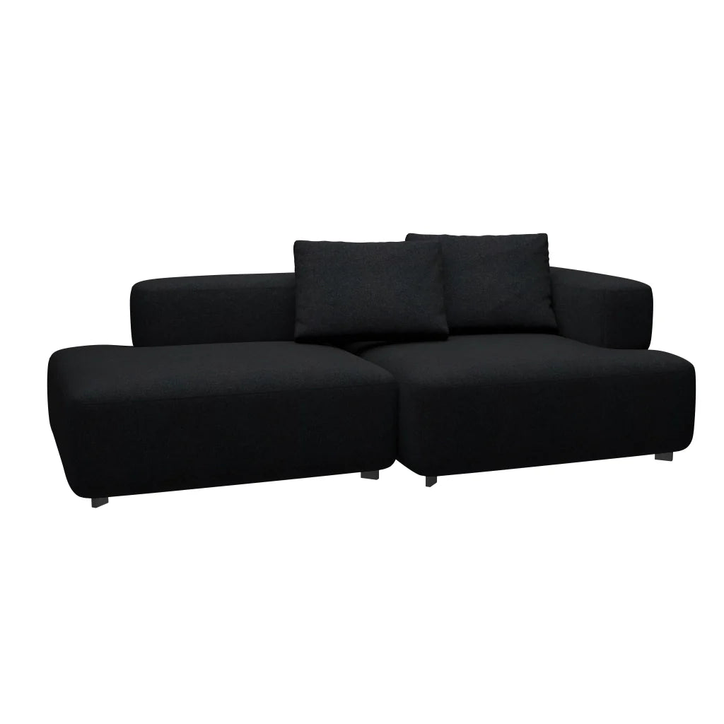 Alphabet™ Sofa Series - PL240-5, 2-seater by Fritz Hansen