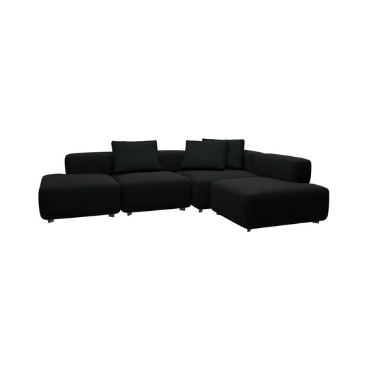 Alphabet™ Sofa Series - PL300-4, 4-seater by Fritz Hansen