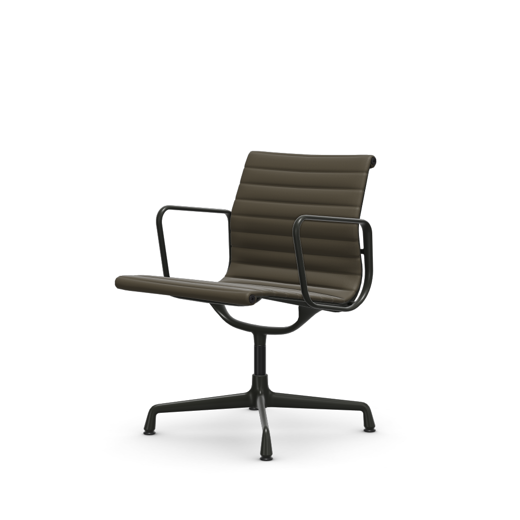 Aluminium Chairs EA 108 swivel – Conference (Cover material - Fabric Leather Premium F)