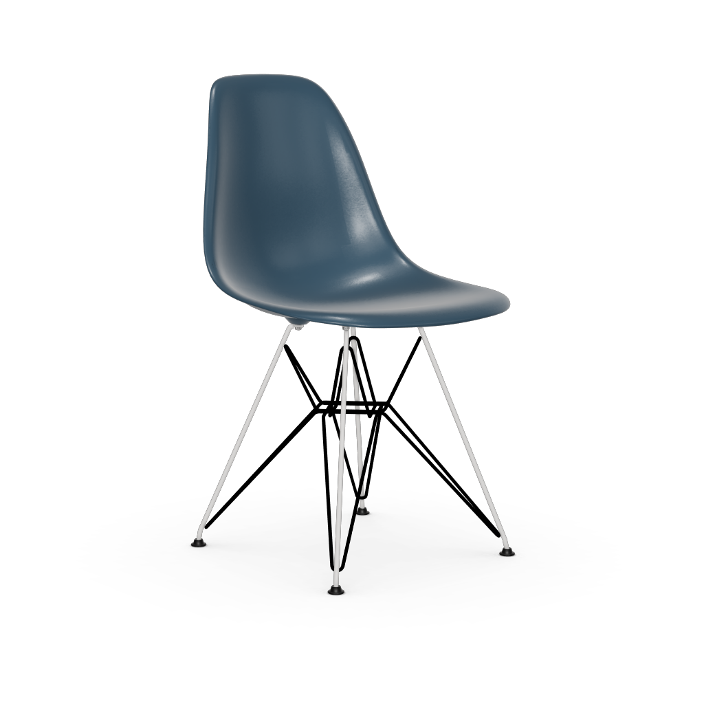 Eames Plastic Side Chair DSR (without upholstery) by Vitra