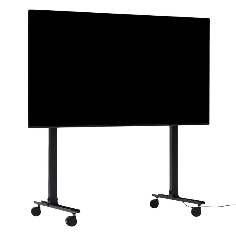 Straight Rollin' TV stand by Pedestal #charcoal #