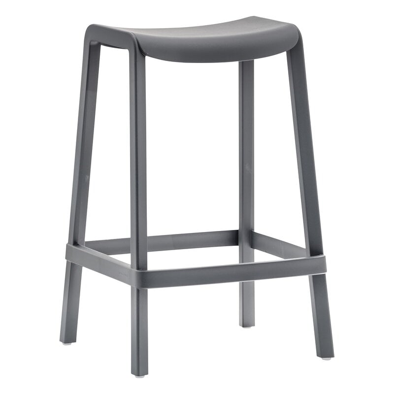 Dome 267 bar stool by Pedrali #65 cm, anthracite #