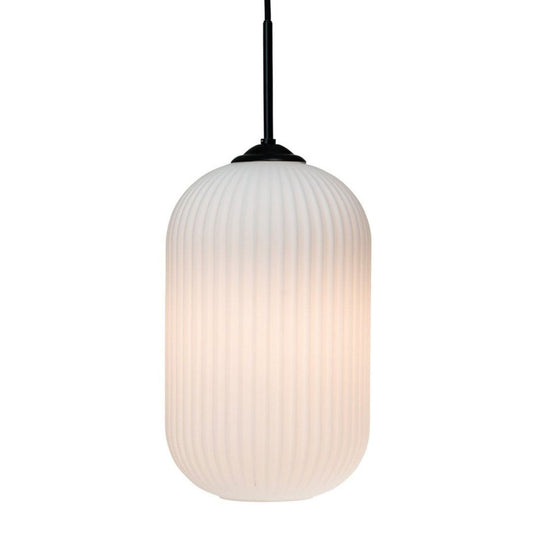 Fluted Ø20 Pendant Lamp by Dyberg Larsen #Opal
