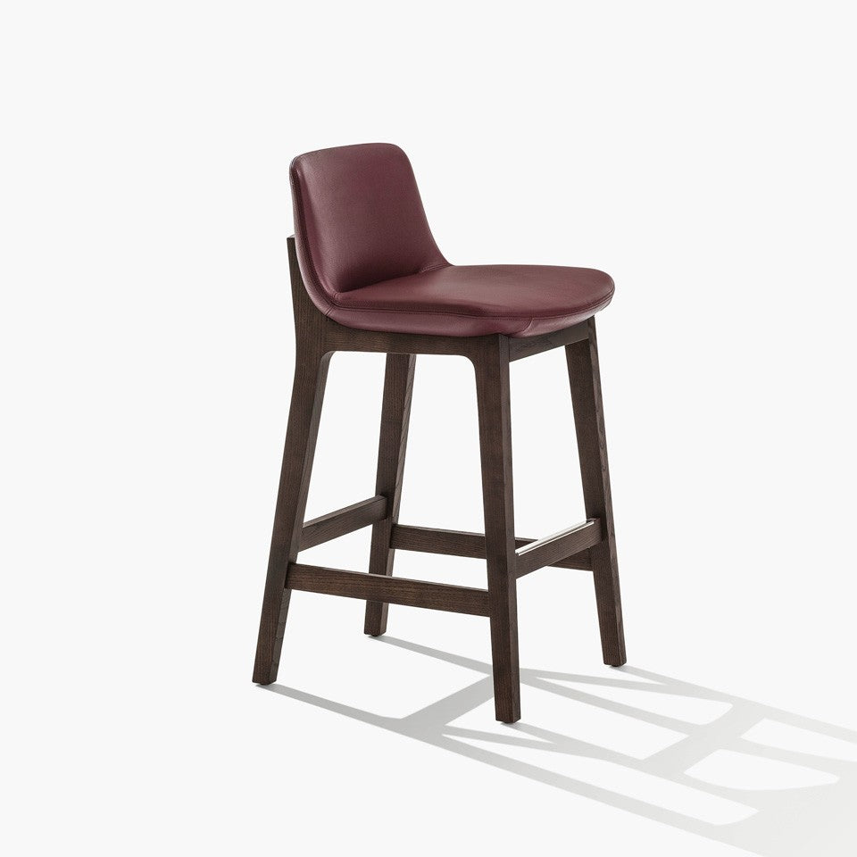 VENTURA Stool With Backrest by Poliform