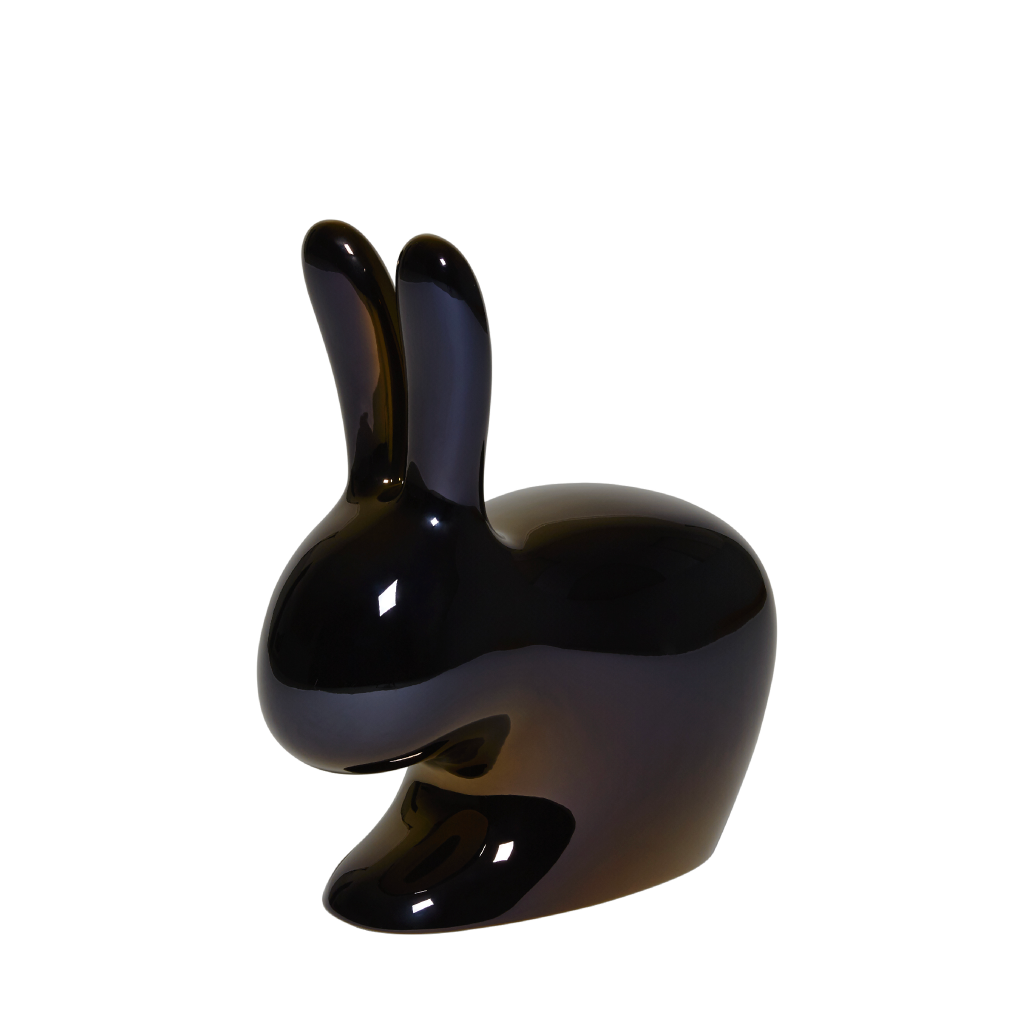 Rabbit Chair Metal Finish by Qeeboo