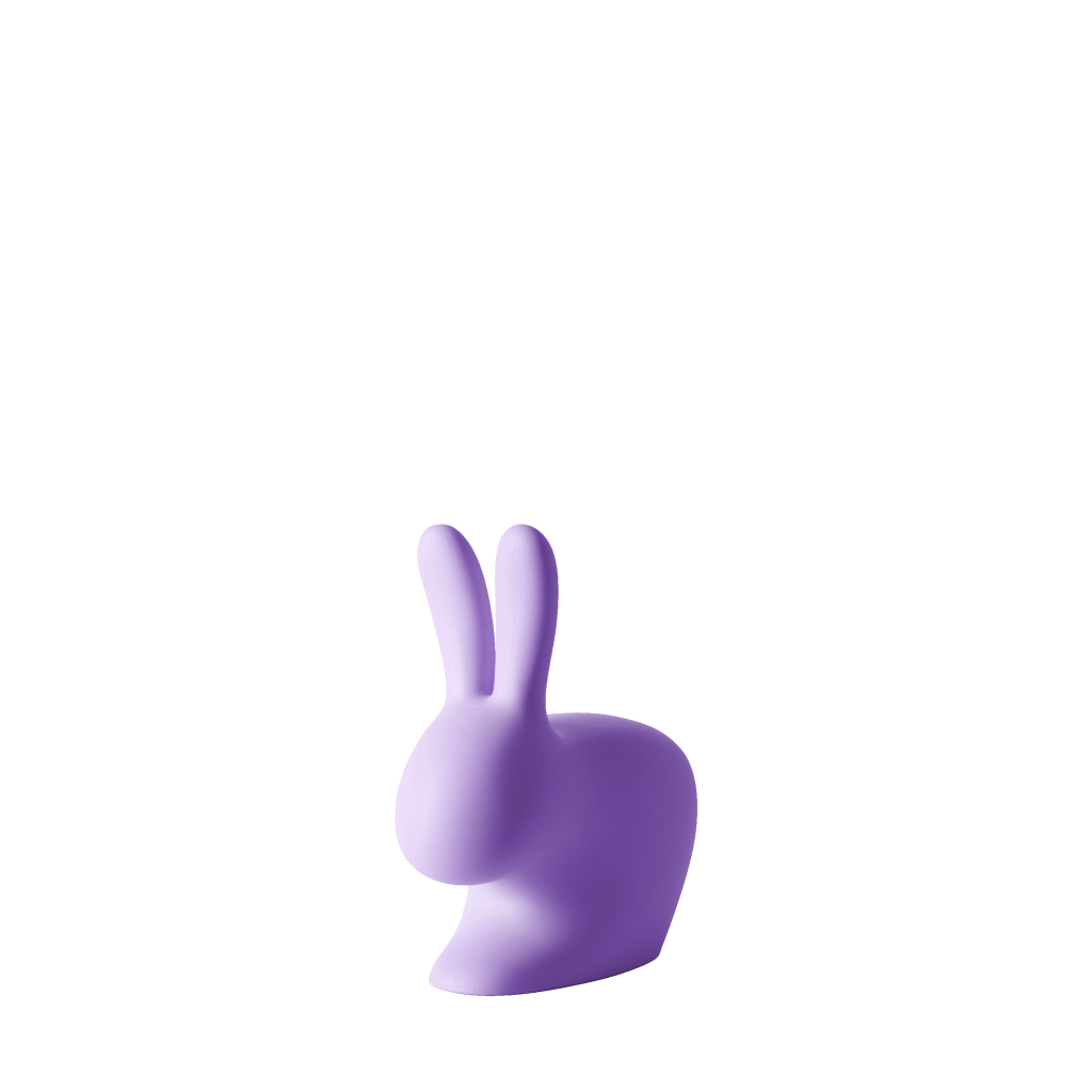 Rabbit XS Doorstopper by Qeeboo #Violet