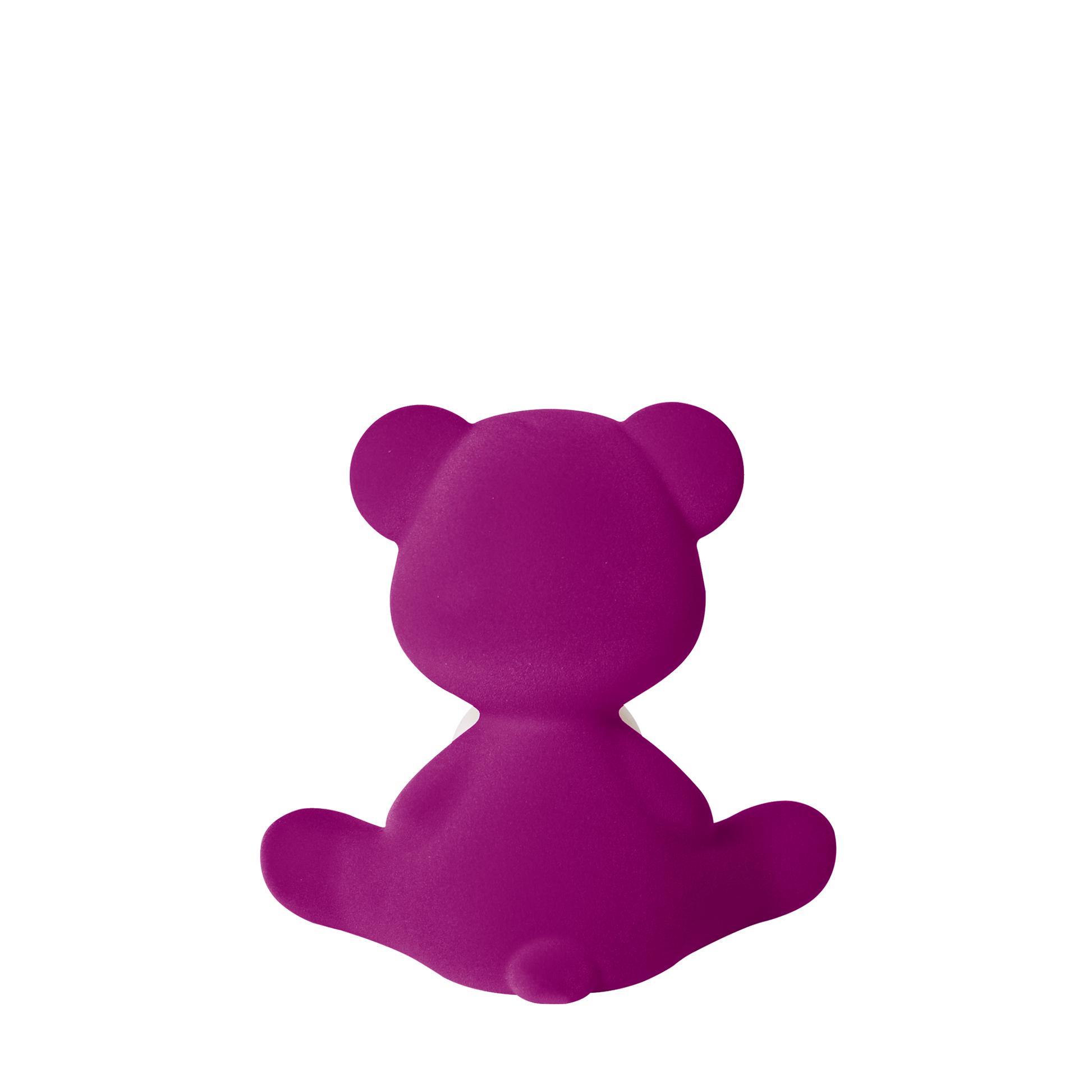 Teddy Girl Lamp Velvet Finish with Rechargeable Led by Qeeboo #Violet