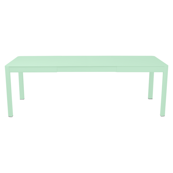 RIBAMBELLE TABLE WITH 2 EXTENSIONS 149/234 X 100 CM by Fermob #OPALINE GREEN