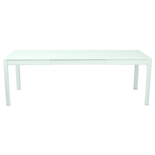 RIBAMBELLE TABLE WITH 2 EXTENSIONS 149/234 X 100 CM by Fermob #ICE MINT