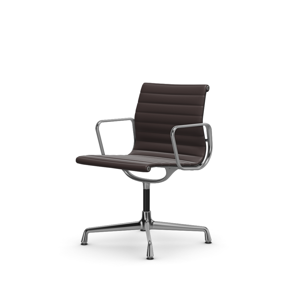 Aluminium Chairs EA 104 swivel – Dine (Cover material - Fabric Leather)