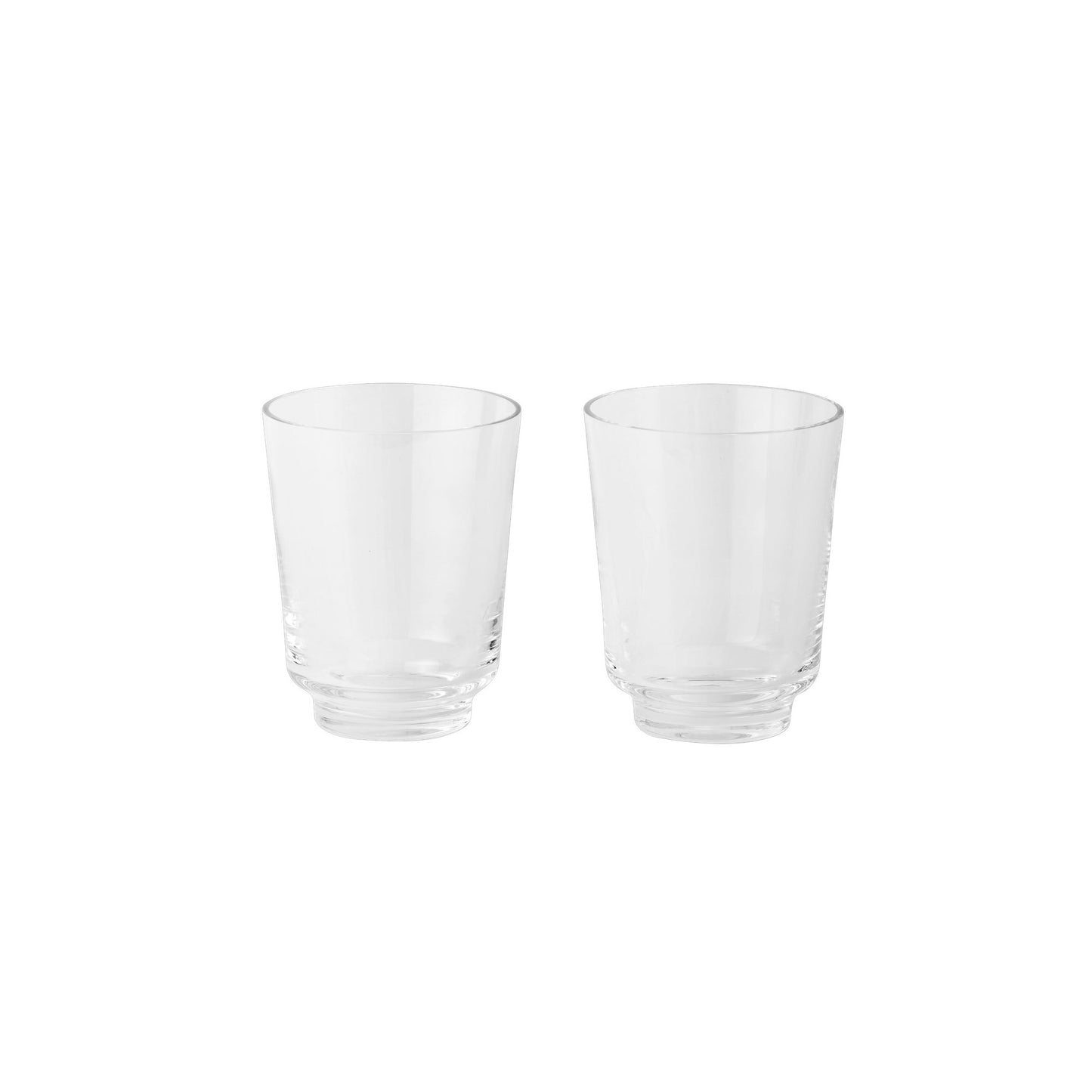 Raise Glass 30 Cl 2 Pcs by Muuto #Clear