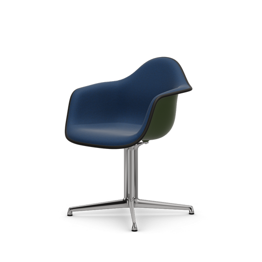 EAMES Plastic Armchair Dal (with Full Upholstery) (Color of Seat Shell -Forest) (Request)