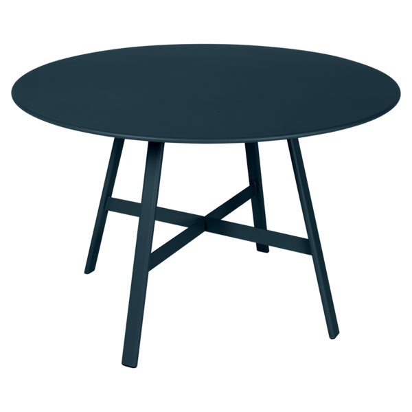 So'O Table Ø 117 Cm by Fermob #ACAPULCO BLUE