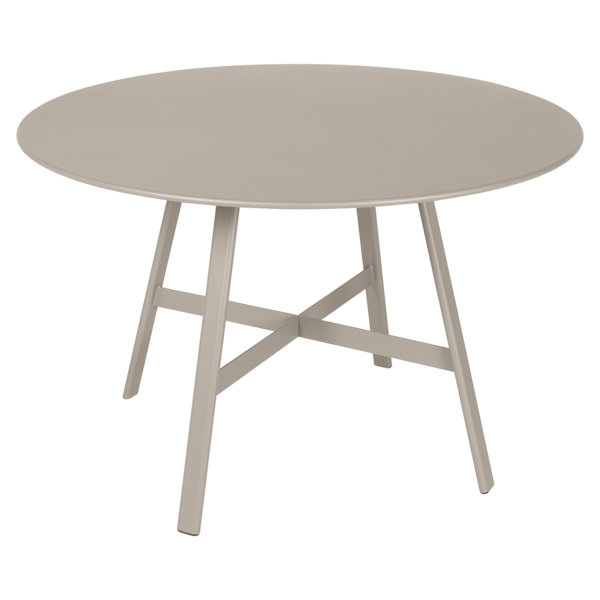 So'O Table Ø 117 Cm by Fermob #NUTMEG