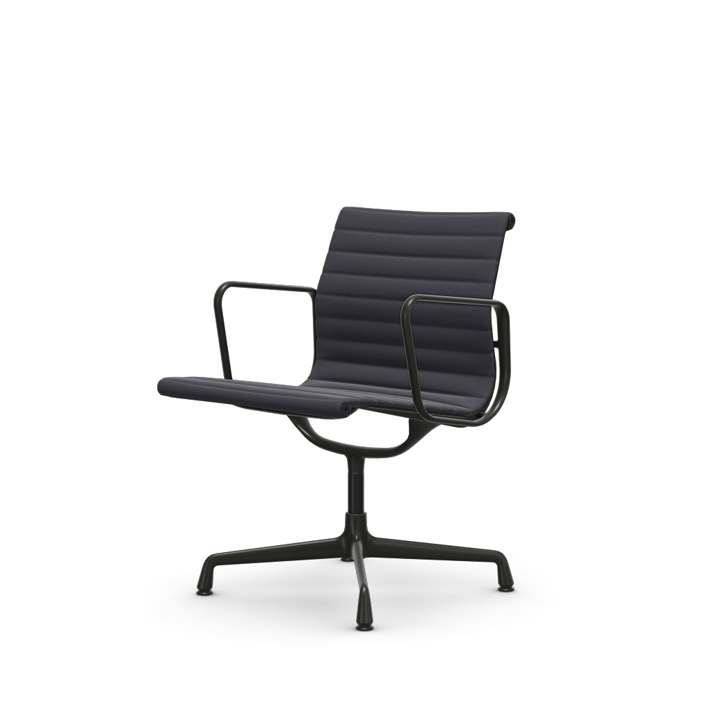 Aluminium Chairs EA 108 swivel – Conference (Cover material - Fabric Hopsak)