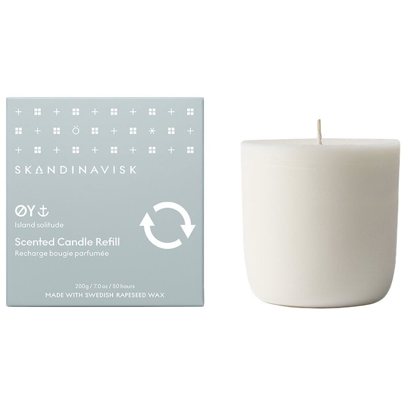 Scented candle refill by Skandinavisk #ØY, large #