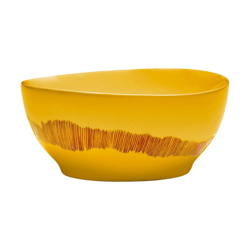 Feast bowl by Serax #S, 4 pcs, yellow - red #