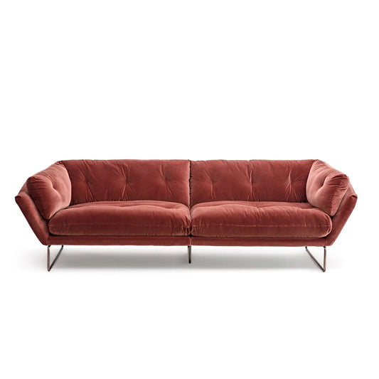 New York Suite - Sled base leather sofa (Category - leather | CLUB)