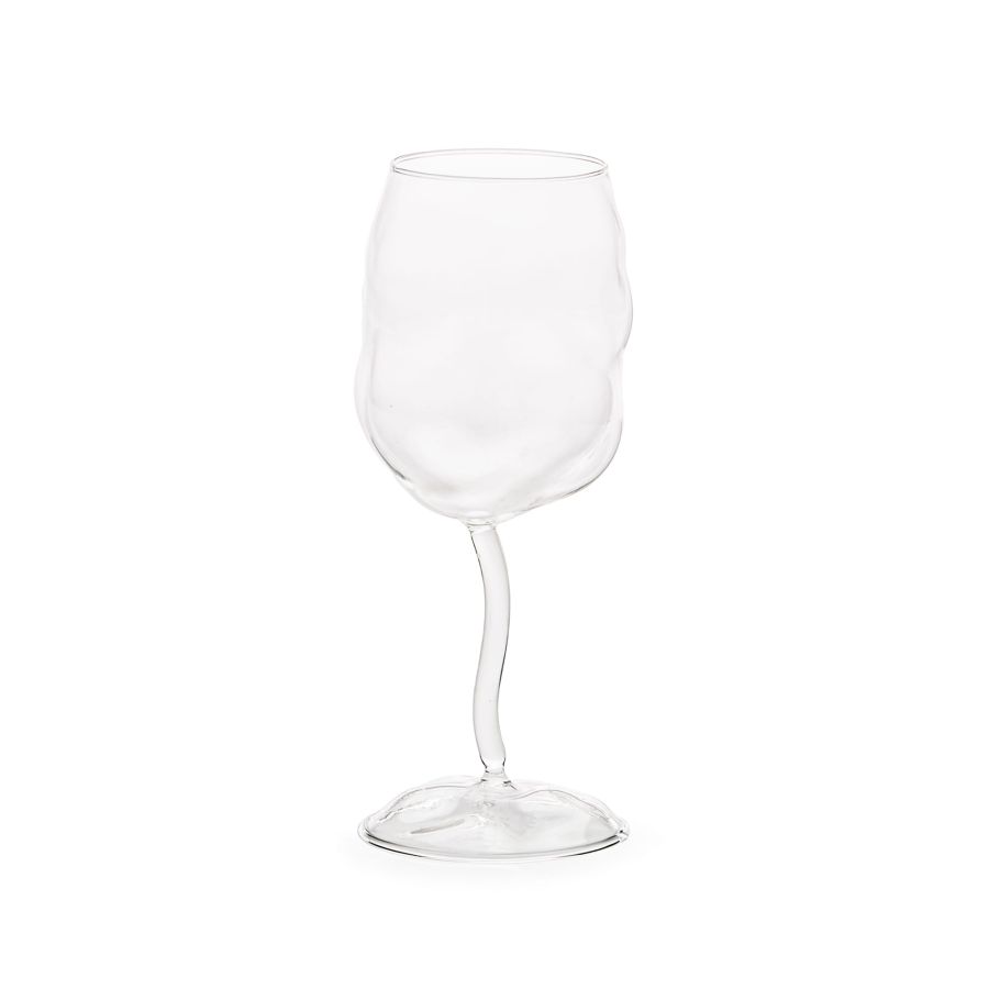 Glass from Sonny Wine Glass set of 4 by Seletti #ø 8.5 x h19.5