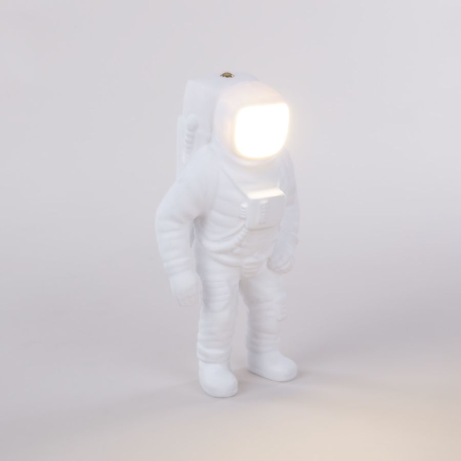 Resin Indoor Dimmable Table Lamp Flashing Starman by Seletti