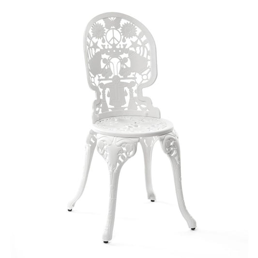 ALUMINIUM Outdoor CHAIR Industry Collection by Seletti #WHITE