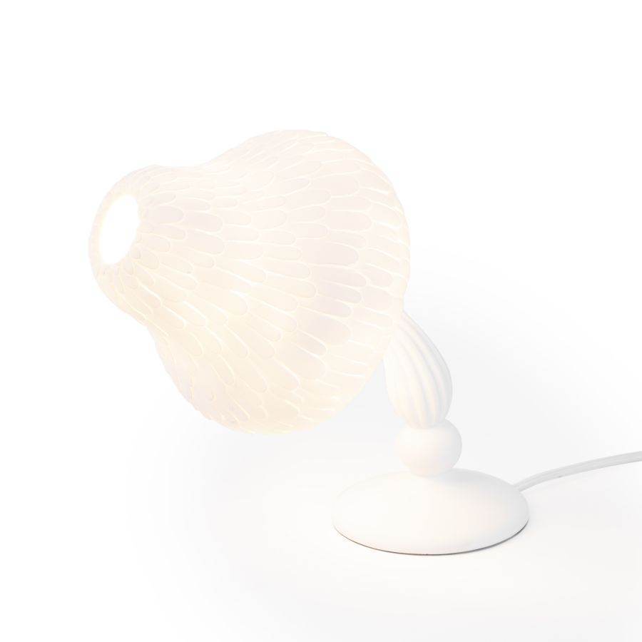 LED Resin Indoor Wall Lamp Mushroom Lamp by Seletti #White