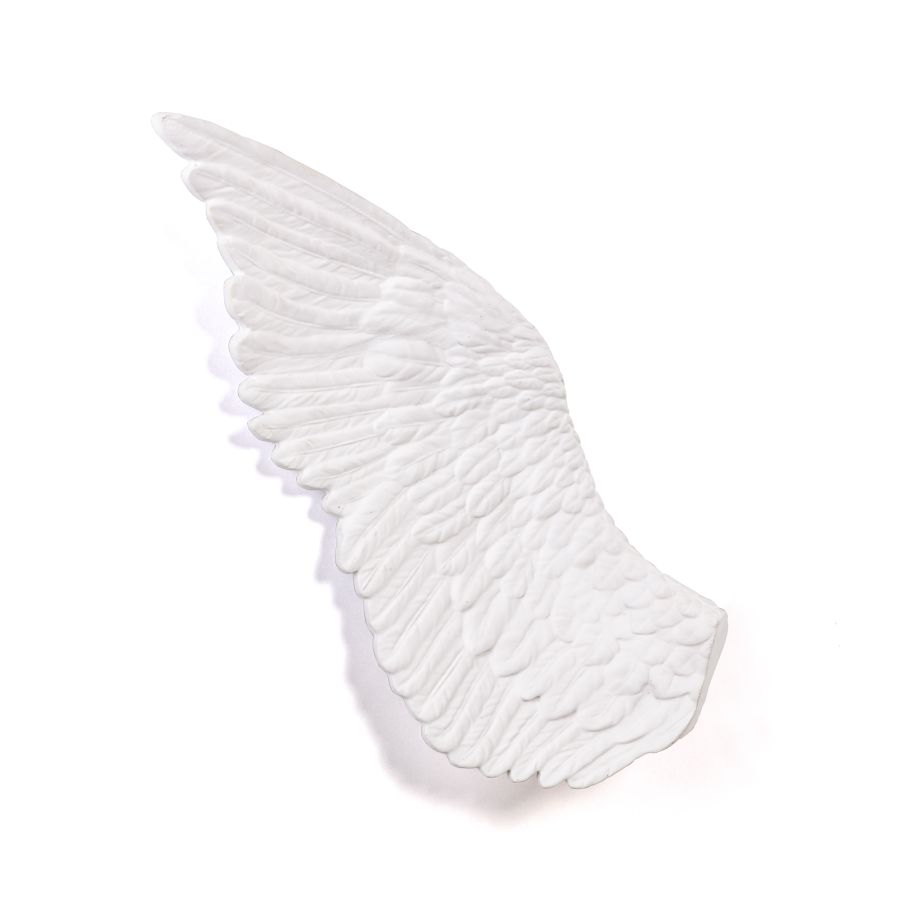 Porcelain Decorative Object Memorabilia Mvsevm Wing Left by Seletti