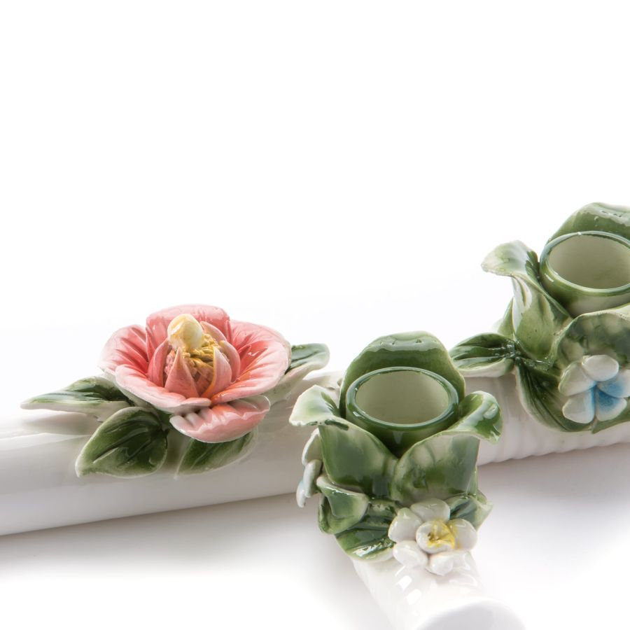 fine porcelain Candle Holder Flower Attitude The Spontoon by Seletti