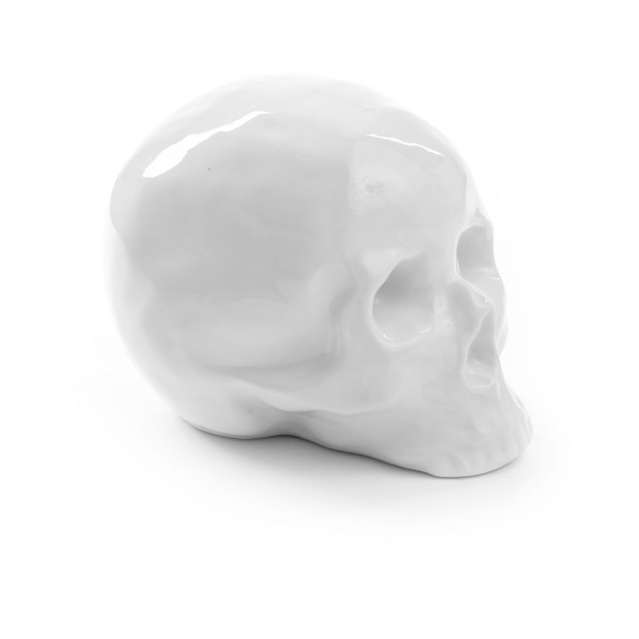 Porcelain Decorative Object Memorabilia My Skull by Seletti #White