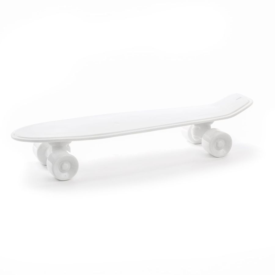 Porcelain Decorative Object Memorabilia My Skateboard by Seletti #White