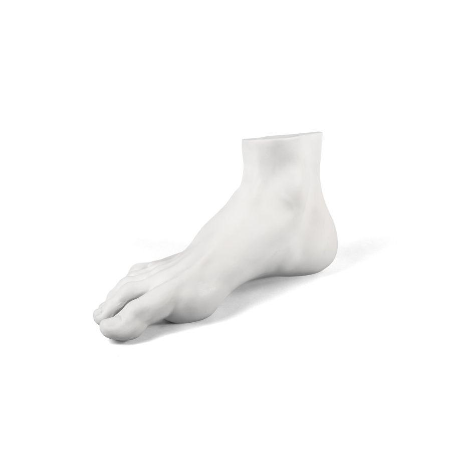 Porcelain Decorative Object Memorabilia Mvsevm Male Foot by Seletti