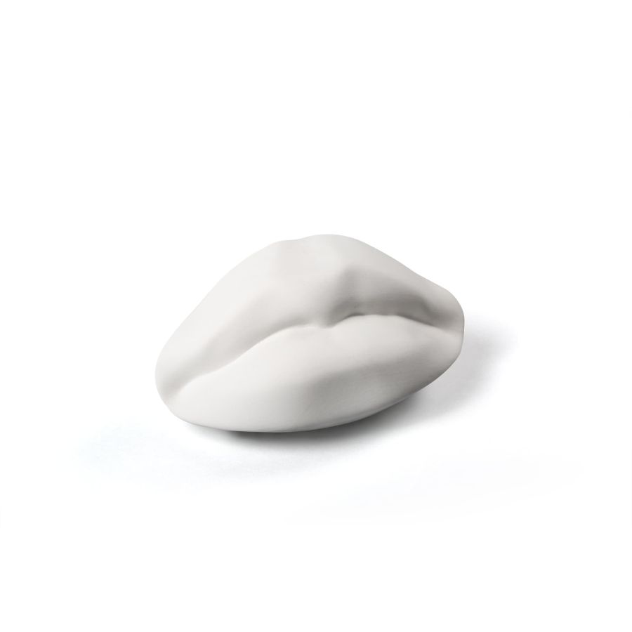 Porcelain Decorative Object Memorabilia Mvsevm Mouth by Seletti