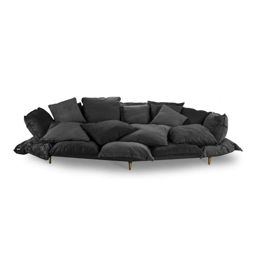 Fabric Sofa Comfy by Seletti #Charcoal Grey