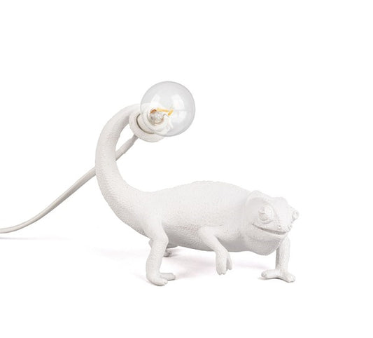 Chameleon Still Table Lamp by Seletti #White
