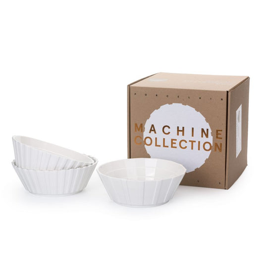 Porcelain Bowls set of 3 Machine Collection by Seletti